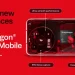 پوستر معرفی پلتفرم موبایلی Snapdragon 6 Gen 5 کوالکام با تصویر داخلی گوشی و اشاره به قابلیت‌های عملکرد روان، گیمینگ沉 immersive، ثبت effortless و اتصال گسترده.