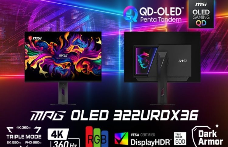 شرکت MSI از اولین مانیتور گیمینگ جهان با قابلیت جابهجایی بین سه رزولوشن رونمایی کرد