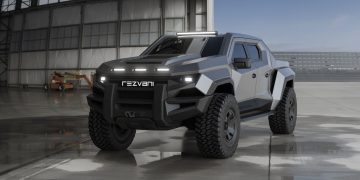 پیکاپ زرهی 850 اسب بخاری رضوانی برای شرایط آخرالزمانی رونمایی شد