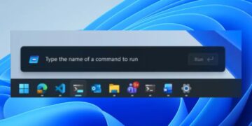 منوی Run در ویندوز ۱۱ تغییر می‌ کند