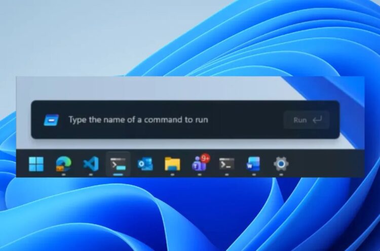منوی Run در ویندوز ۱۱ تغییر می‌ کند