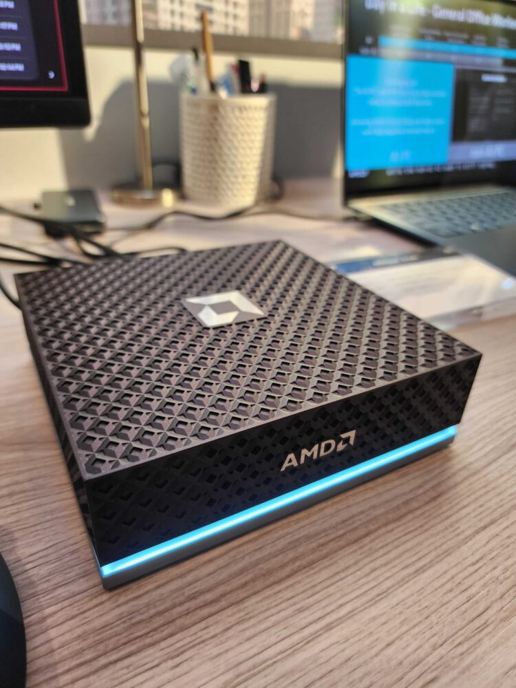 رایانه هوش مصنوعی AMD با قدرت اجرای مدلهای ۲۰۰ میلیارد پارامتری معرفی شد