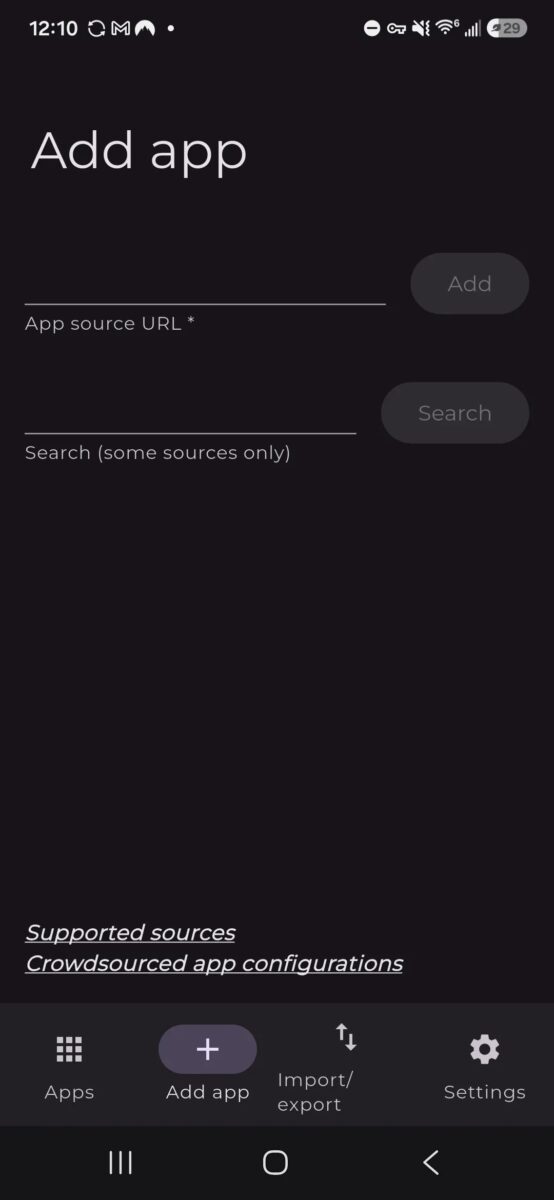اپلیکیشن Obtainium