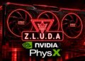 کتابخانه ZLUDA افزایش ۳ برابری عملکرد AMD را در بازی‌های PhysX ممکن کرد