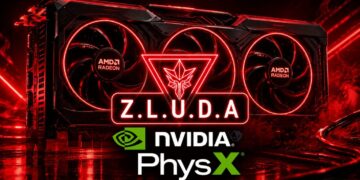 کتابخانه ZLUDA افزایش ۳ برابری عملکرد AMD را در بازی‌های PhysX ممکن کرد