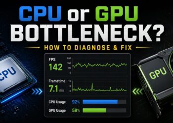 چگونه گلوگاه سختافزاری در بازیهای PC را تشخیص دهیم؟