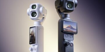 دوربین دوگانه DJI Osmo Pocket 4P رسما رونمایی شد