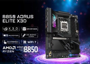 گیگابایت از مادربرد مخصوص پردازندههای Ryzen X3D رونمایی کرد