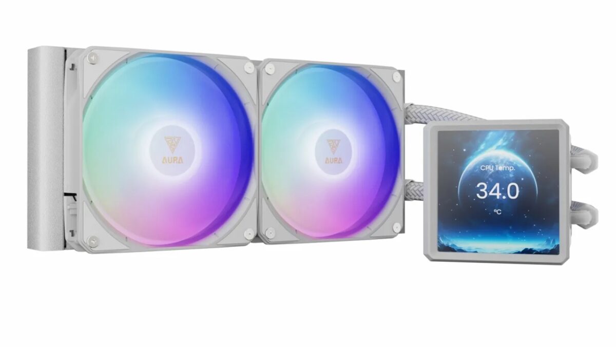 نمایشگر LCD این مدل یکی از نقاط قوت اصلی آن است و امکان مانیتورینگ لحظهای وضعیت CPU را بدون نرمافزار اضافی فراهم میکند