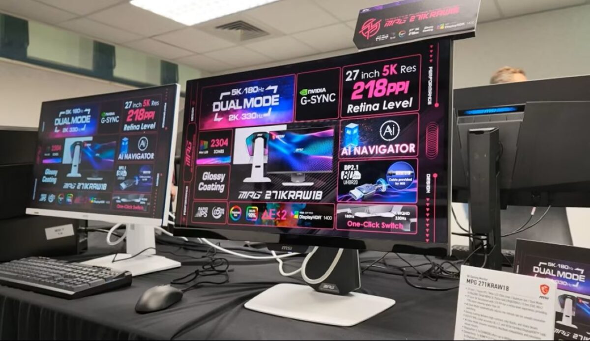 مانیتور گیمینگ جدید 5K شرکت MSI معرفی شد