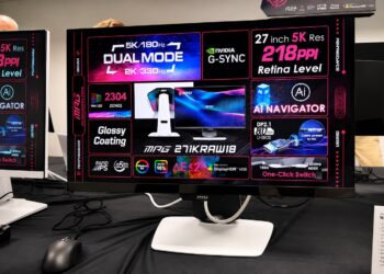 شرکت MSI نخستین مانیتور گیمینگ 5K Mini LED جهان را معرفی کرد