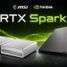 مینی پیسی MSI با تراشه RTX Spark انویدیا معرفی شد