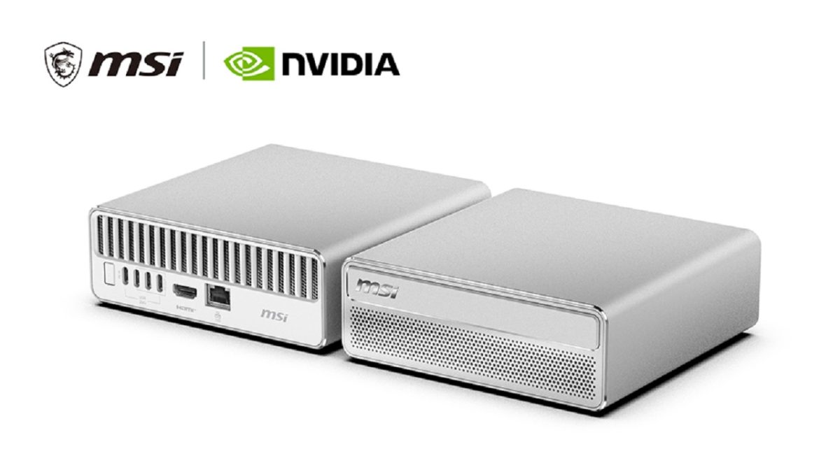 شرکت MSI از مینی پیسی جدید خود با تراشه RTX Spark انویدیا رونمایی کرد