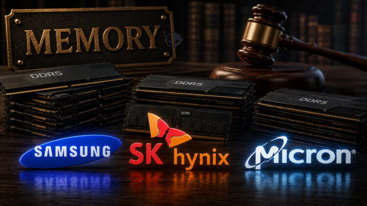 شکایت علیه سامسونگ، SK hynix و میکرون به اتهام کمبود مصنوعی DRAM