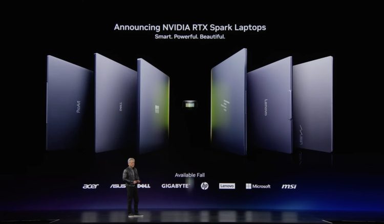 ابرتراشه RTX Spark انویدیا معرفی شد