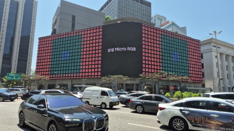 قدرت فناوری Micro RGB با کمپین جهانی بیلبوردهای سامسونگ به نمایش درآمد