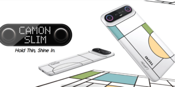 تکنو از گوشی باریک Camon 50 Slim رونمایی کرد