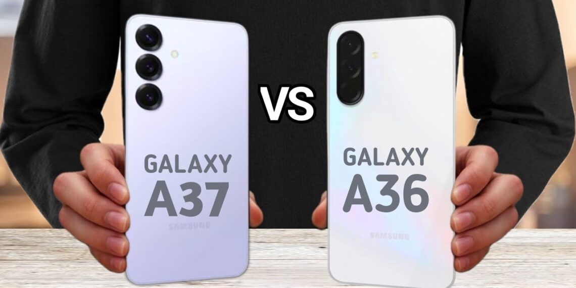 مقایسه گلکسی A37 با گلکسی A36