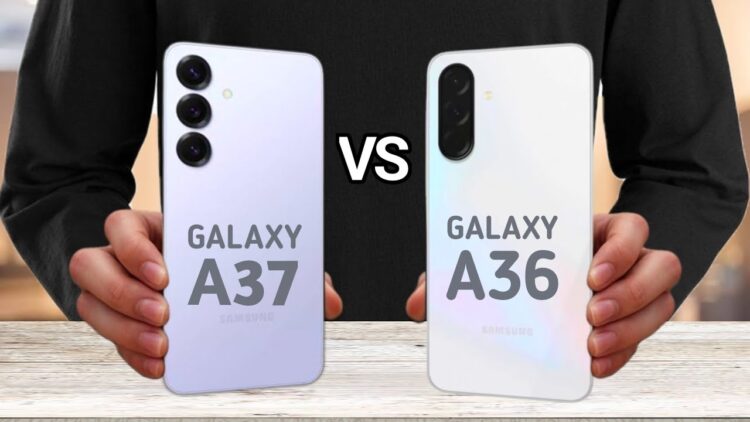 مقایسه گلکسی A37 با گلکسی A36