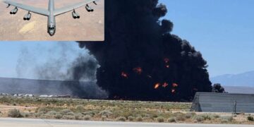 سقوط مرموز بمب‌افکن B-52 آمریکا دقایقی پس از پرواز