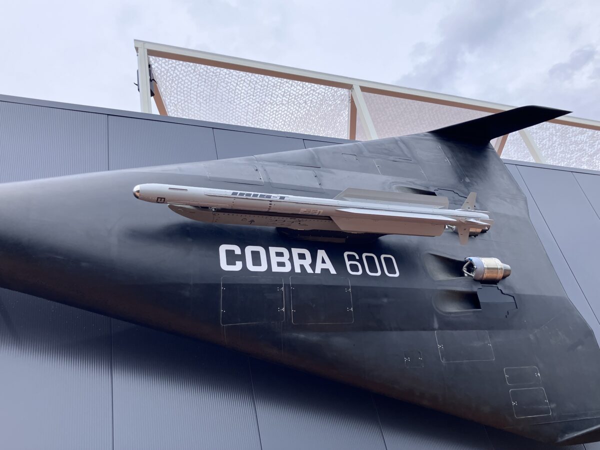 آلمان از پهپاد رهگیر Cobra 600 رونمایی کرد