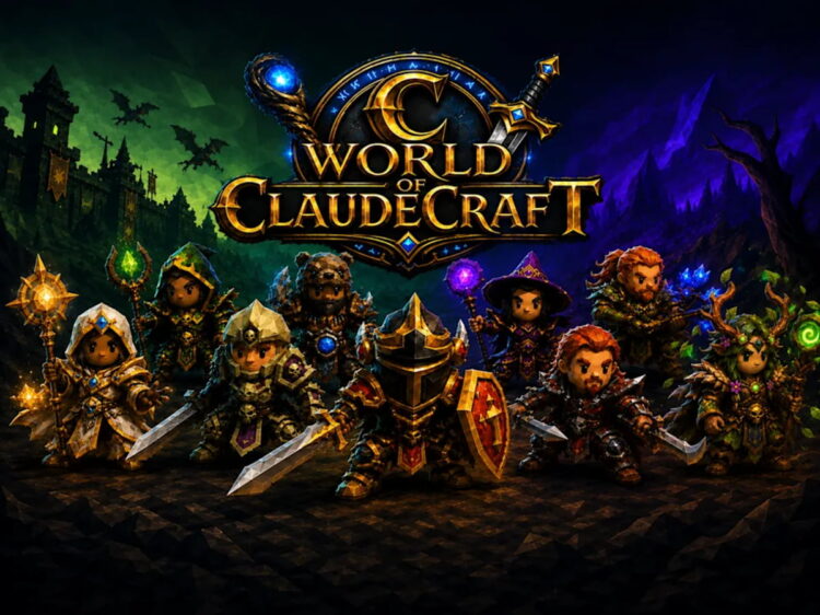 هوش مصنوعی در ۴۸ ساعت بازی World of ClaudeCraft را ساخت
