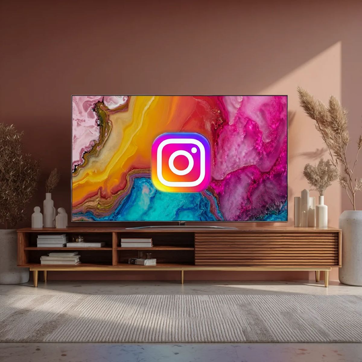 تلویزیون‌های سامسونگ نیز از اپلیکیشن Instagram for TV پشتیبانی می کنند