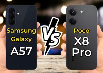 مقایسه پوکو X8 Pro با گلکسی A57