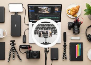 بهترین گجت‌های ارزان برای تولید محتوا؛ راهنمای کامل شروع حرفه‌ای با بودجه کم