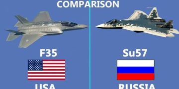 مقایسه F-35 و Su-57؛ کدام جنگنده نسل پنجم برتری دارد؟