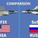 مقایسه F-35 و Su-57؛ کدام جنگنده نسل پنجم برتری دارد؟