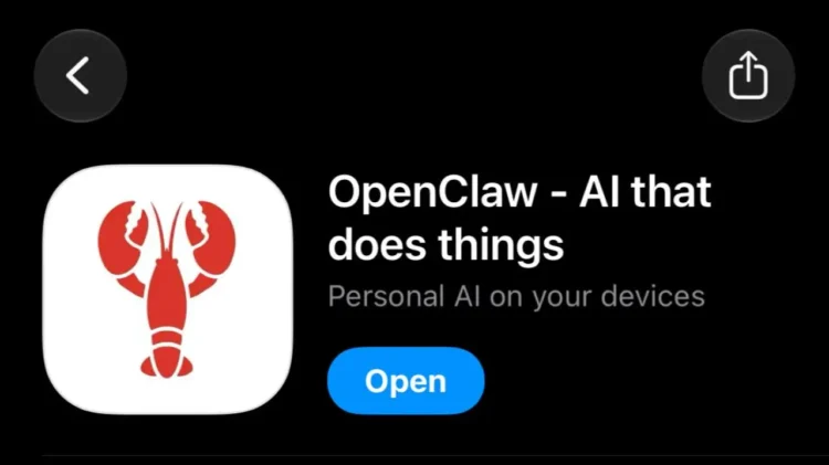 عامل هوش مصنوعی OpenClaw به موبایل آمد