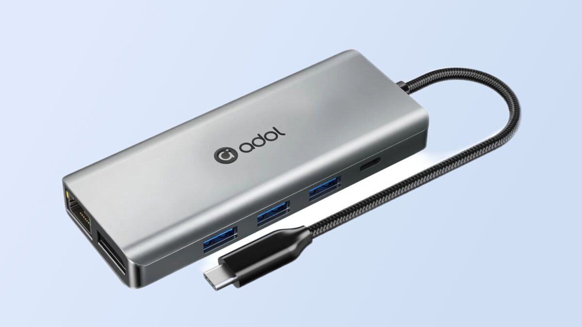 داک USB-C ایسوس Adol HC112 با شارژ ۱۰۰ واتی Power Delivery