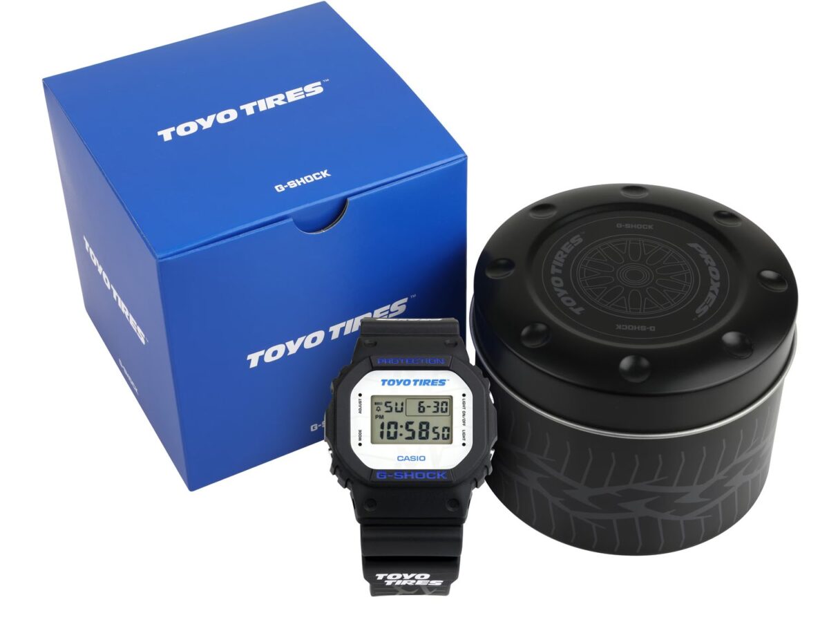 نسخه ویژه ساعت G-Shock کاسوی با همکاری Toyo Tires عرضه می شود