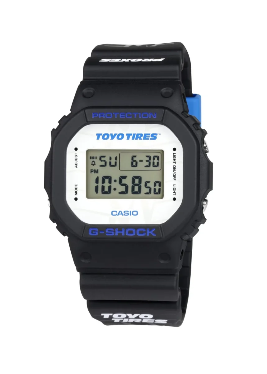 ساعت G-Shock DW5600TT25-1 در جعبه اختصاصی با طراحی الهامگرفته از چرخ خودرو
