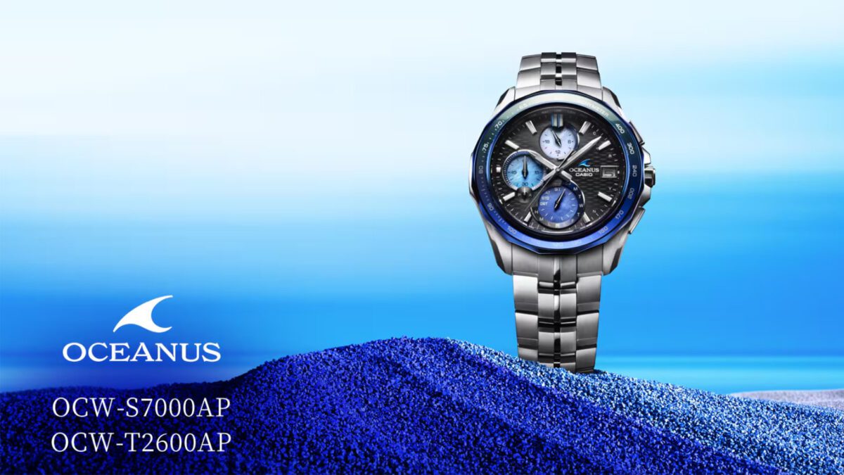 ساعت Oceanus Manta OCW-S7000AP-1A کاسیو با بدنه تیتانیومی معرفی شد
