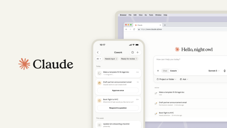 آنتروپیک نسخه تحت وب و موبایل Claude Cowork را منتشر کرد