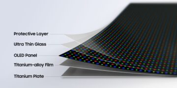 سامسونگ از فناوری Flex Titanium رونمایی کرد