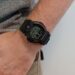 ساعت دیجیتال G-Shock GD-350S-1 کاسیو با طراحی مشکی و قابلیت هشدار لرزشی