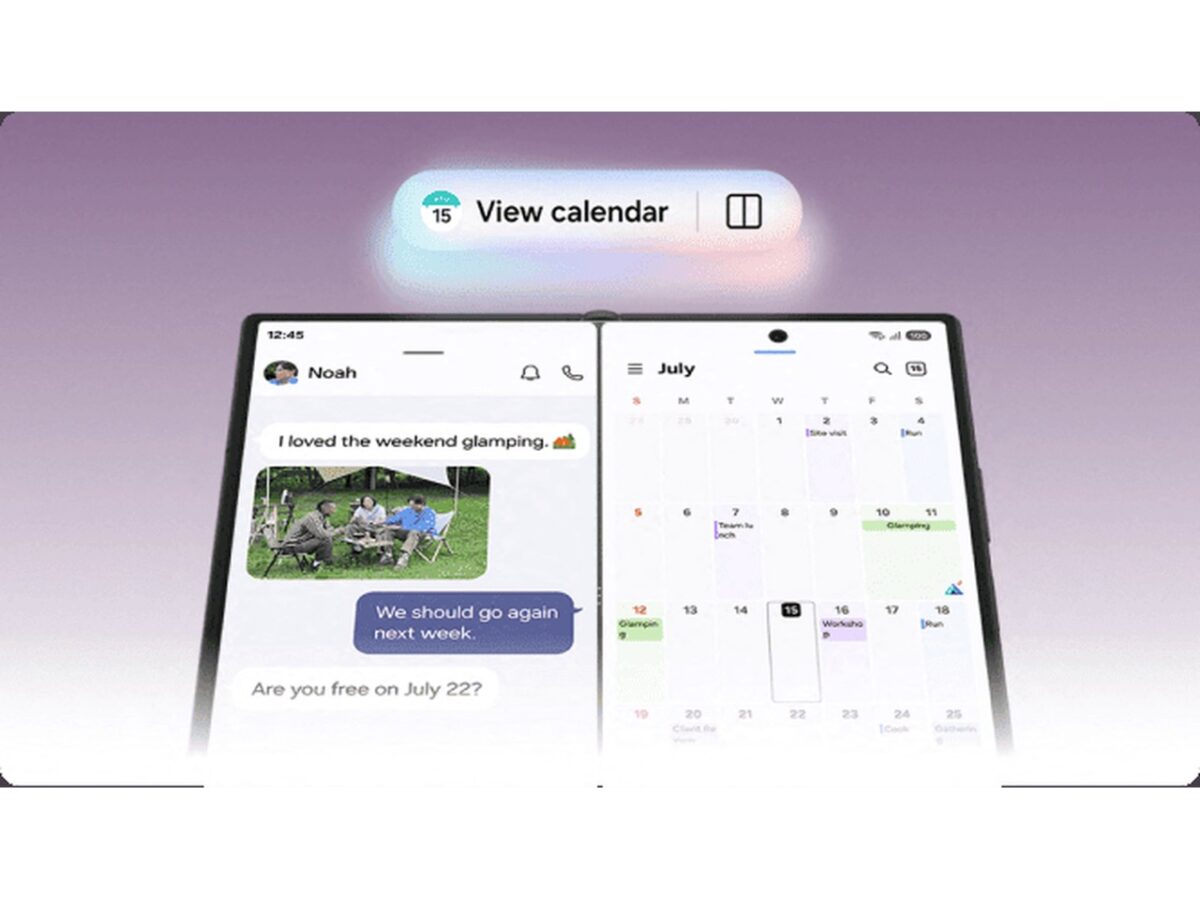 نمای رسمی گلکسی Z Fold8 Ultra با طراحی تاشوی جدید سامسونگ
