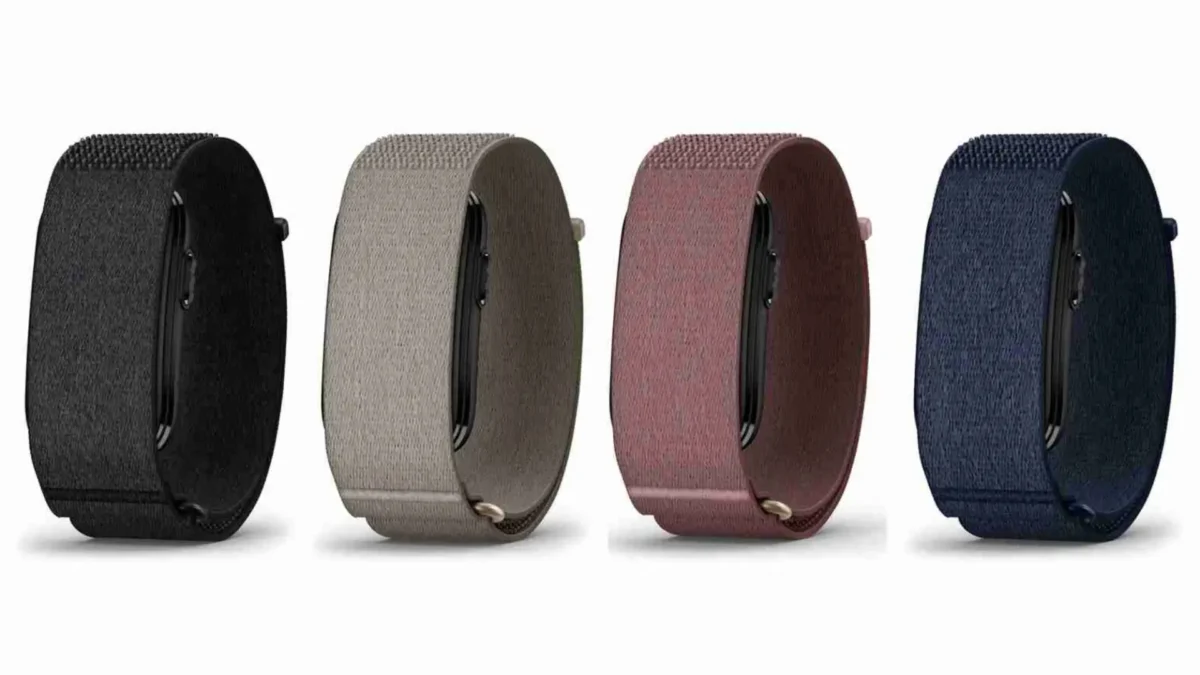 نمایی از رنگبندی مختلف دستبند هوشمند Garmin Cirqa