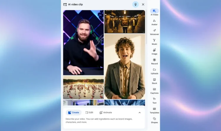سرویس Google Vids به Gemini Omni مجهز شد
