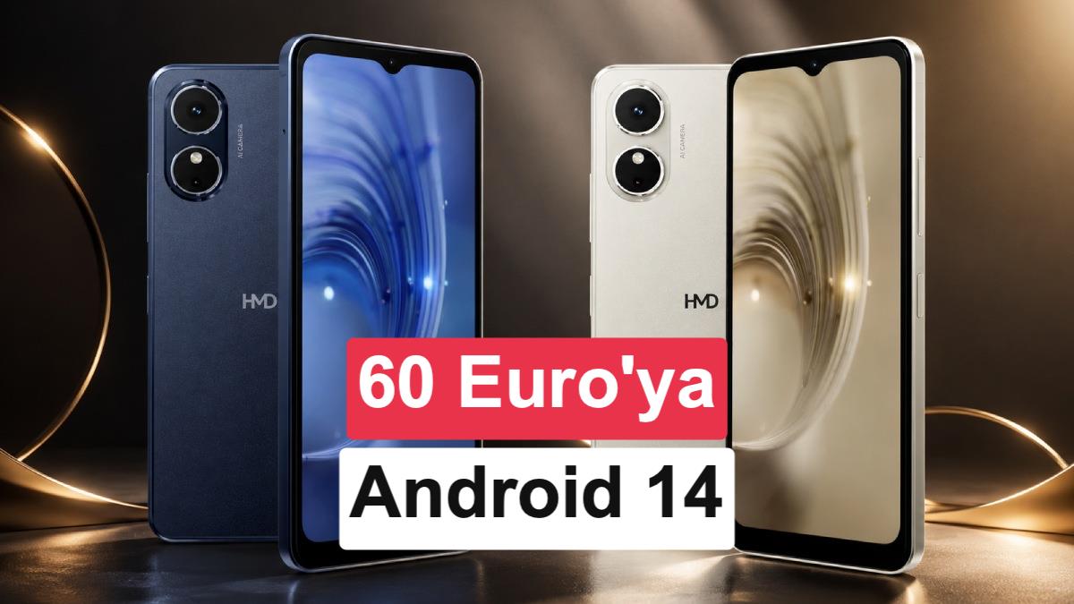 نمای جلو و پشت گوشی HMD Arc 2