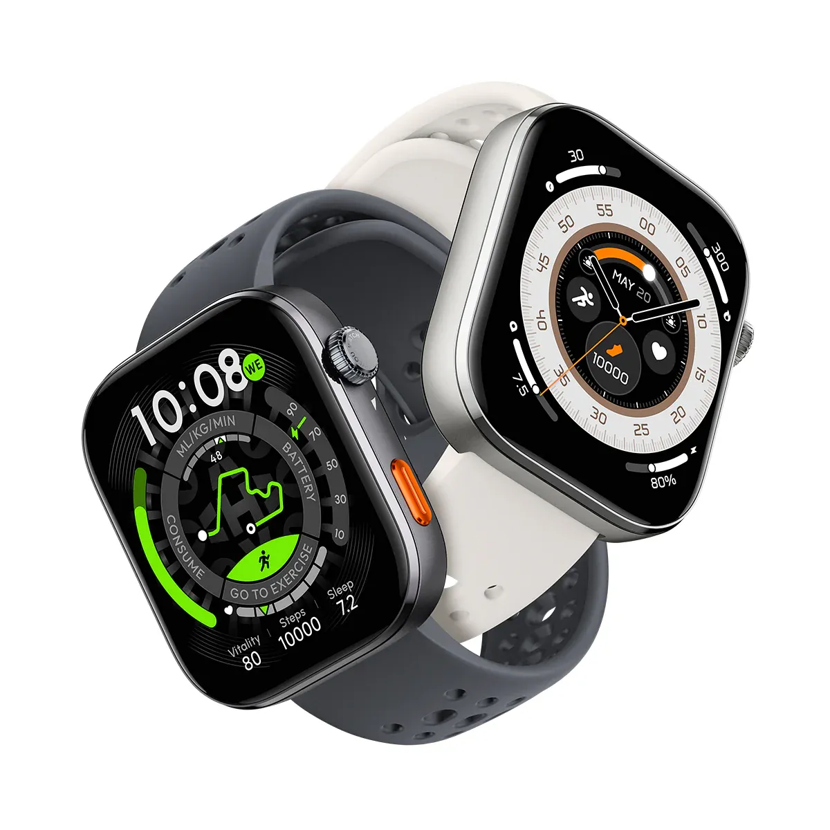 ساعت هوشمند Haylou Watch Hyper در رنگهای مشکی و نقرهای عرضه می شود