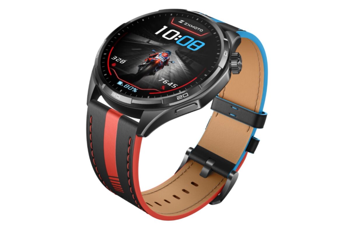 ساعت هوشمند Honor Watch 6 Plus Motorcycle Edition با بند چرمی