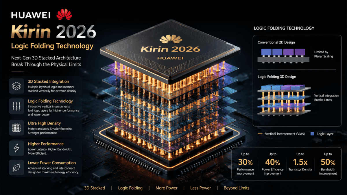 معماری جدید Kirin 2026 هواوی بدون فناوری EUV رونمایی شد