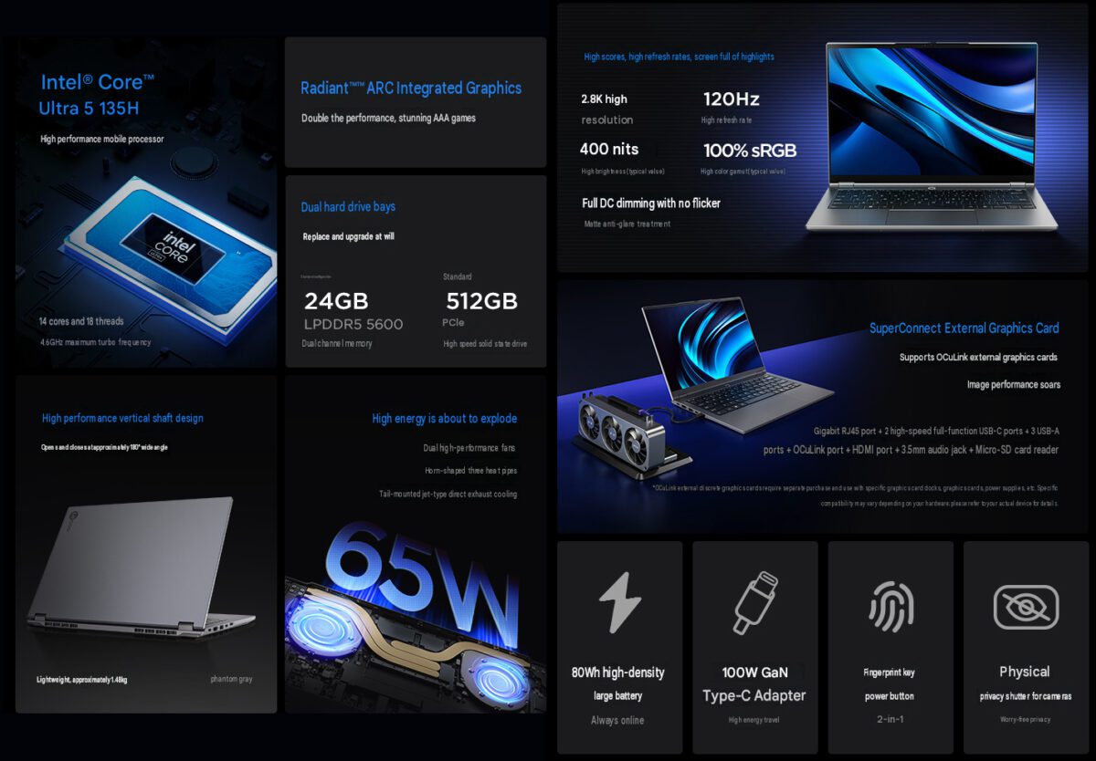 مشخصات لپتاپ Lenovo Lecoo Pro 14 Core Edition.