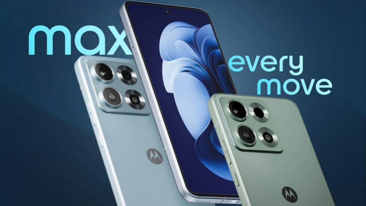 تصویر تبلیغاتی گوشی Motorola Edge 70 Max با پشتیبانی از شارژ بیسیم مغناطیسی و باتری ۷۱۰۰ میلیآمپرساعتی