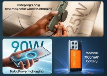 گوشی Motorola Edge 70 Max با باتری ۷۱۰۰ میلی‌آمپرساعتی و شارژ سریع ۹۰ واتی