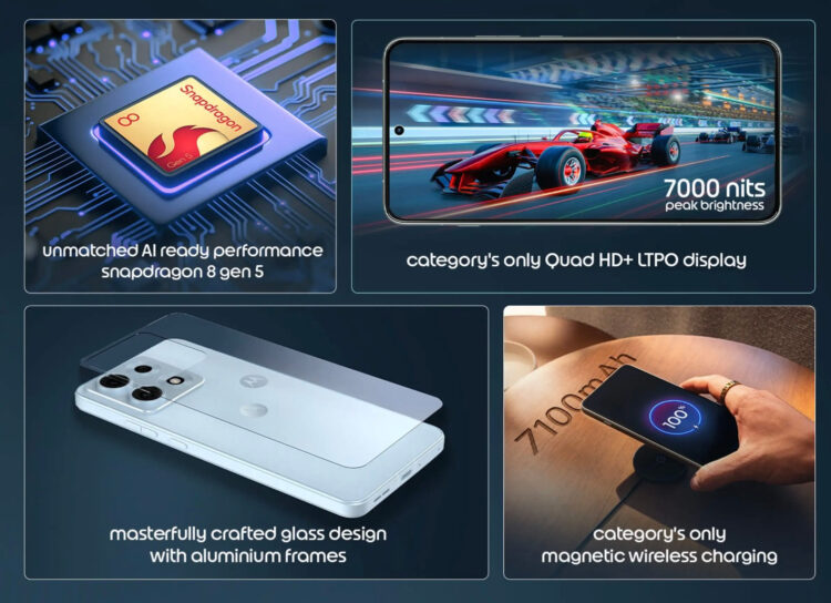 مشخصات گوشی Edge 70 Max موتورولا فاش شد